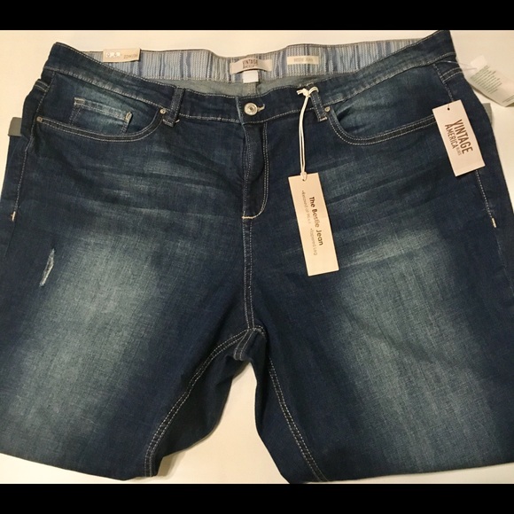 vintage America Blues Denim - ❤️Plus Vintage America Bestie Jean NWT 22W/36